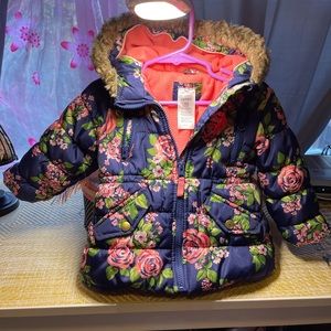 Carter’s girls floral jacket.
